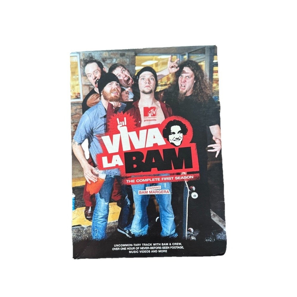 Viva La Bam The Complete First Season (2-Disc DVD Set) 2003 Ban Magera MTV